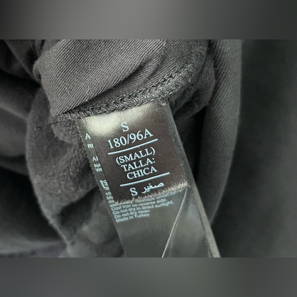 ALL SAINTS Navarre Oversized Jacket Sweatshirt Black - Picture 14 of 16